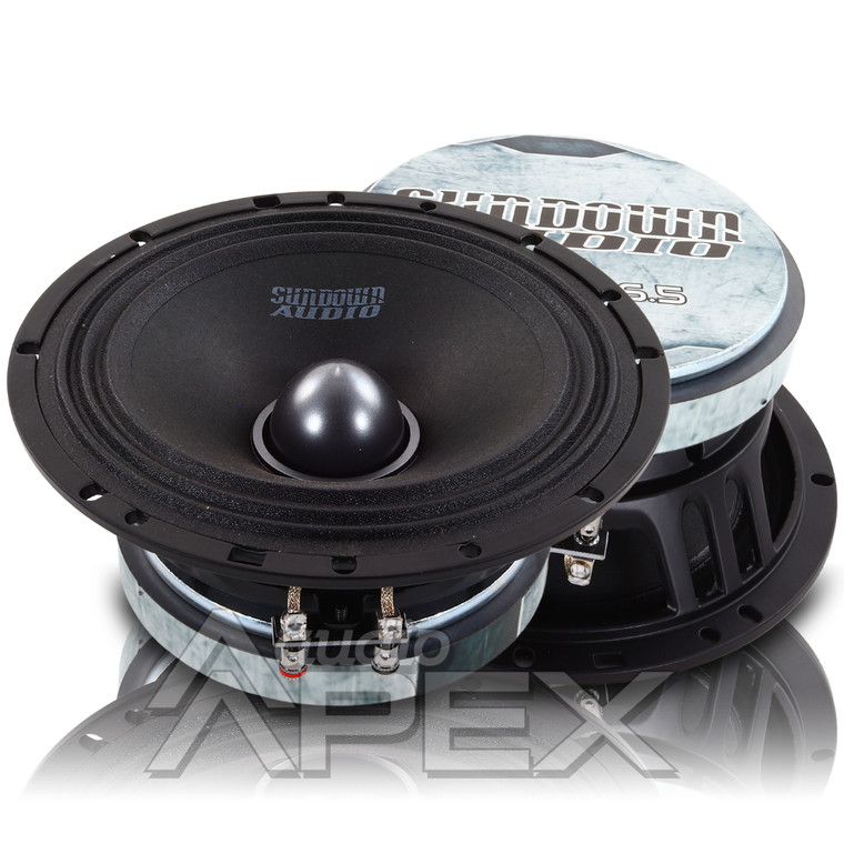 Sundown Audio LCMR 6.5" inch Midrange 4 Ohm 100 Watts RMS Car Speaker (Single)