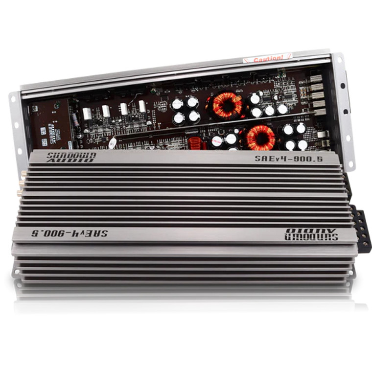 Sundown Audio SAEv4- 900.5 (SAE Series) Car Amplifier 5 Channel CH 120x4 / 500x1 Watts RMS