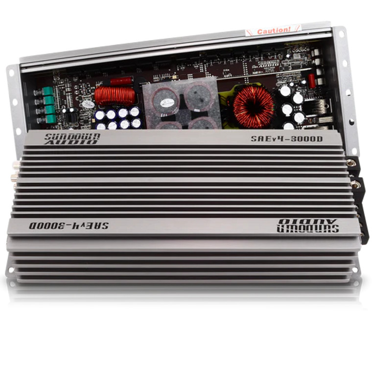 Sundown Audio SAEv4- 3000.1 (SAE Series) Car Amplifier 3000x 1CH Watts RMS