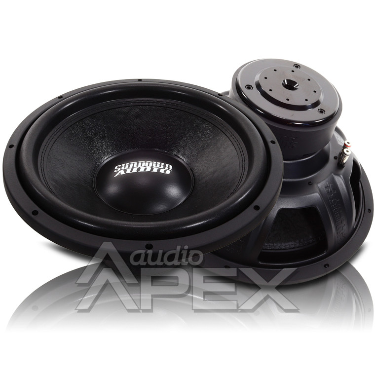 Sundown Audio Ev4 15" inch DVC Dual 2 Ohm (E Series) Car Subwoofer 500 Watts RMS