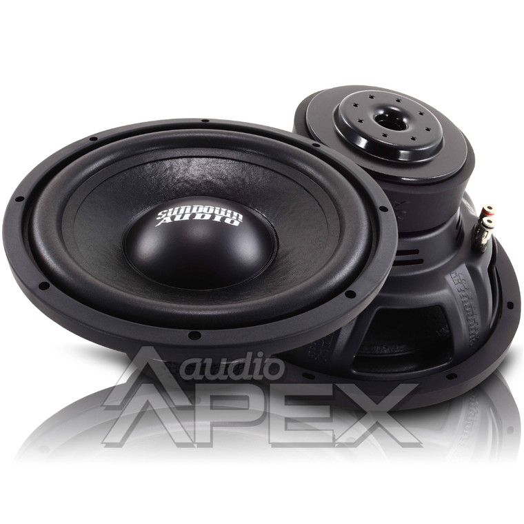 Sundown Audio LCSv2 12" inch DVC Dual 4 Ohm (LCS Series) Car Subwoofer 300 Watts RMS