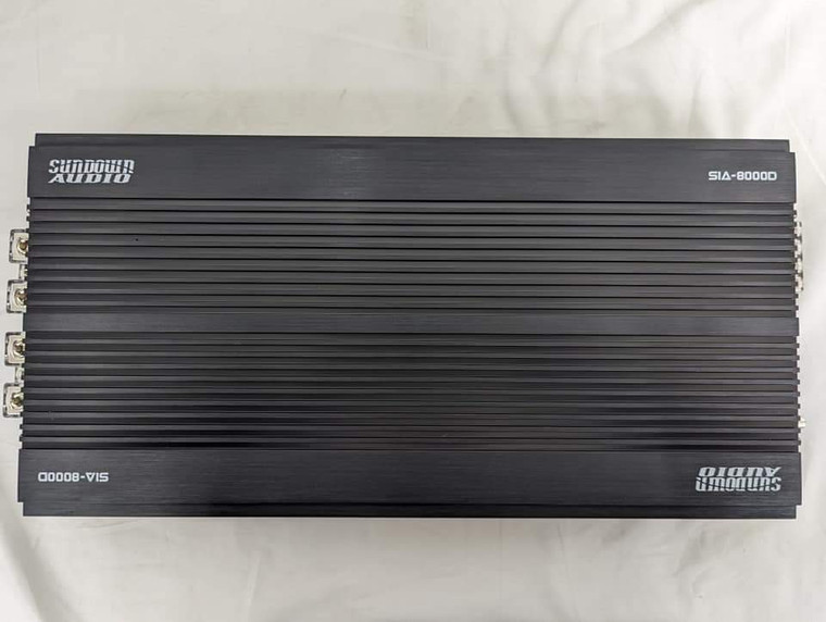 Sundown Audio SIA- 8000D (SIA Series) Car Amplifier Monoblock 8000 Watts RMS