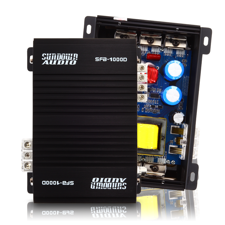 Sundown Audio SFB- 1000D (SFB Series) Car Amplifier Monoblock 1000 Watts RMS