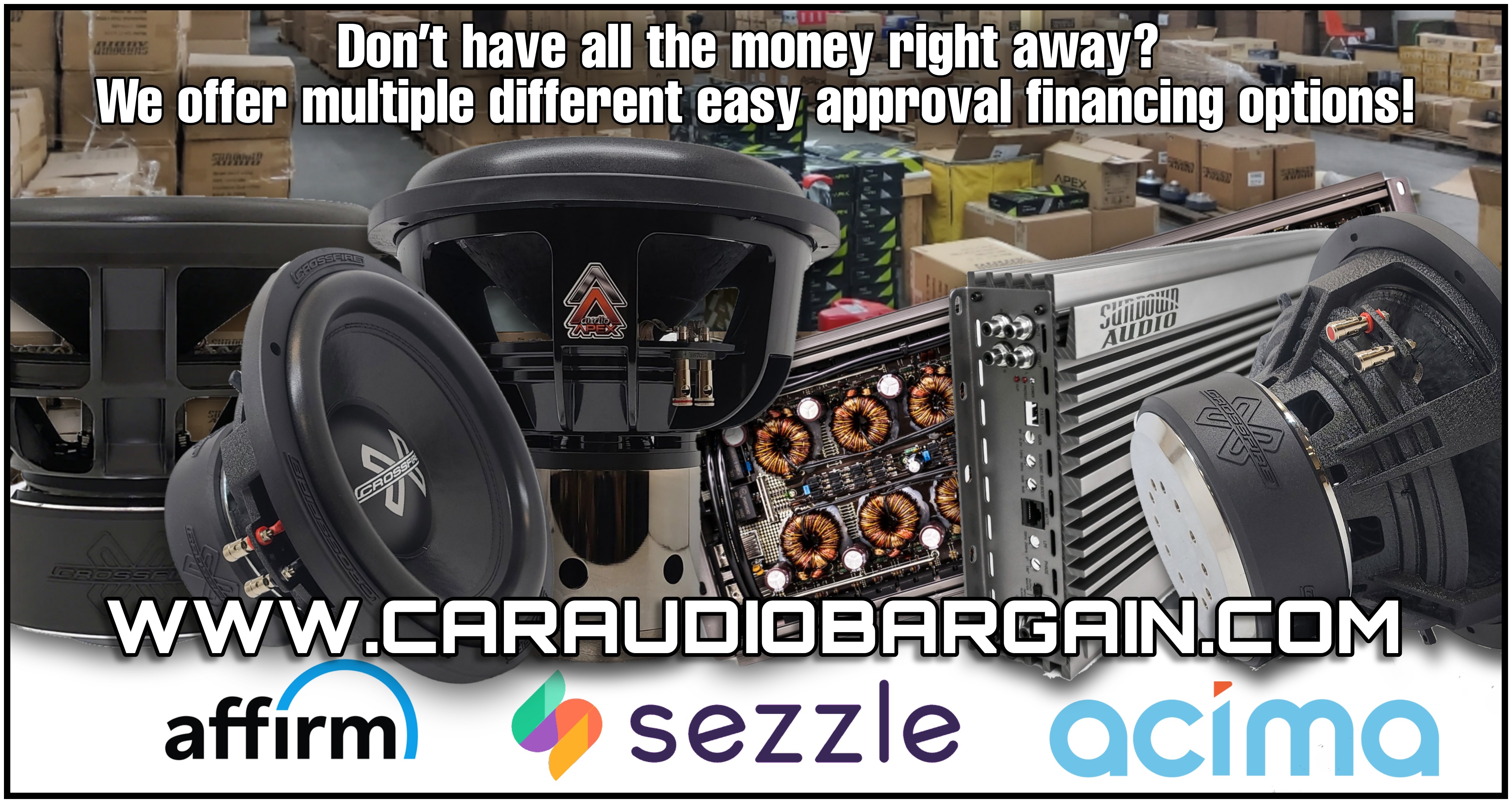 car audio bargain coupon code