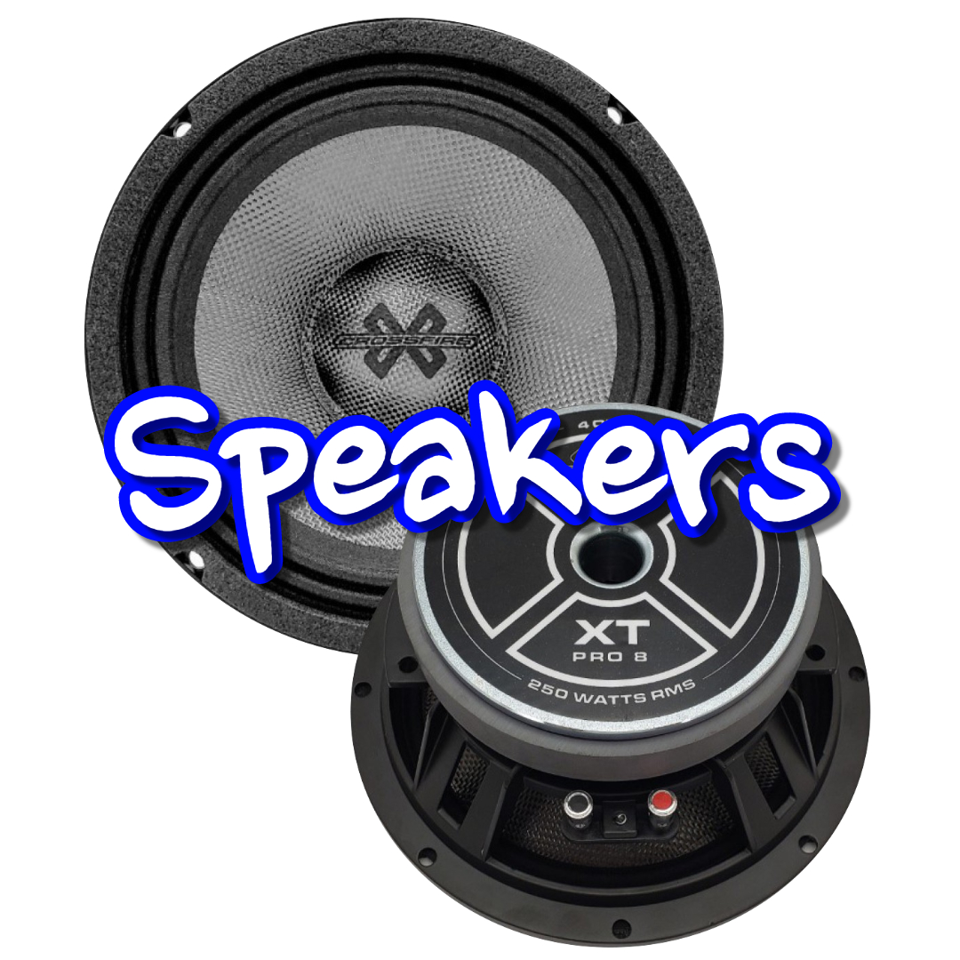 Speakers, Car, Component Set, coaxial, pro audio, tweeters, 6.5s, 8", 6.5", 10",  5.25" 