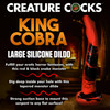 Creature Cocks King Cobra  Large 14" Long Silicone Dong Creature Cocks King Cobra  Large 14" Long Silicone Dong