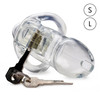Master Series Clear Captor Chastity Cage Master Series Clear Captor Chastity Cage