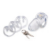 Master Series Clear Captor Chastity Cage Master Series Clear Captor Chastity Cage