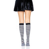 5577BW Pippi Striped Knee High Socks O/S