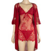 Poison Rose 2002B Chelsea Brunch Coat Wine