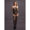 Le Desir Des039 Suspender Rhinestone Bodystocking