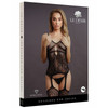 Le Desir Des039 Suspender Rhinestone Bodystocking