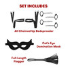 Lux Fetish Master-Slave Domination Chain-Me-Up 6Pc Bedspreaders Set