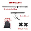 Lux Fetish Master-Slave Domination Chain-Me-Up 6Pc Bedspreaders Set