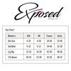 Exposed Lingerie Off Shoulder Fishnet Dress & G-String