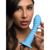 Simply Sweet 7" Ribbed Silicone Dildo
