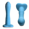 Simply Sweet 7" Ribbed Silicone Dildo