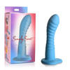Simply Sweet 7" Ribbed Silicone Dildo
