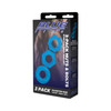 Blue Line 3-Pack Nuts & Bolts Stretch Cock Ring Set