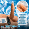Jock Male Masturbator With Thrusting Dildo Jock Male Masturbator With Thrusting Dildo