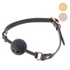 GAG071 Faux Leather Gag with Breathable Silicone Ball GAG071 Faux Leather Gag with Breathable Silicone Ball