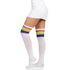 Leg Avenue 6612 Nia Rainbow Thigh High Stockings