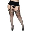 Leg Avenue 9901/Q Adeline Lace Top Fishnet Stockings