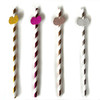 Glitterati Boobie Tall Party Straws