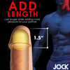 JOCK Extra Long 1.5" Penis Extension Sleeve JOCK Extra Long 1.5" Penis Extension Sleeve