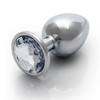 Ouch! Round Gem Butt Plug Medium
