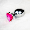 Ouch! Heart Gem Butt Plug Small