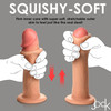 Jock Real Skin Silicone Dildo 8"
