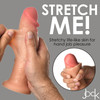 Jock Real Skin Silicone Dildo 8"