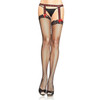 Leg Avenue 1775 Industrial Net Garterbelt Stockings O/S