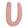 RealRock U Shaped Double Dildo 7" RealRock U Shaped Double Dildo 7"