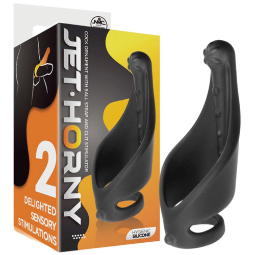 Jet Horny Silicone Cock Cage 1