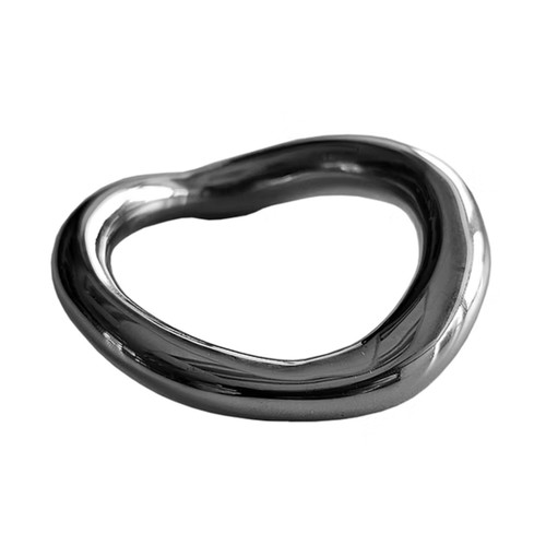 Rouge Stainless Steel Ergonomic Cock Ring (50mm)