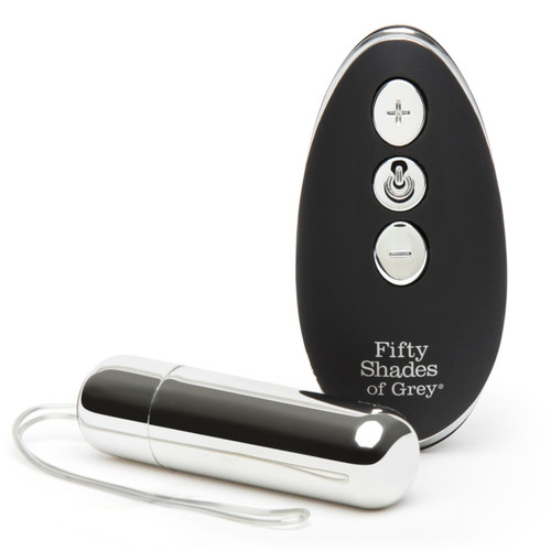 Fifty Shades of Grey Relentless Vibrations Remote Control Bullet Vibe