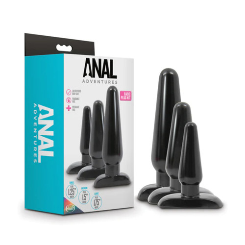 Anal Adventures Basic Plug Kit