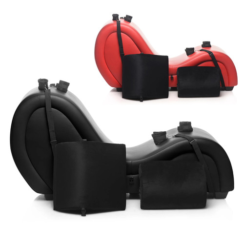 Master Series Kinky Couch Sex Chaise Lounge With Love Pillows