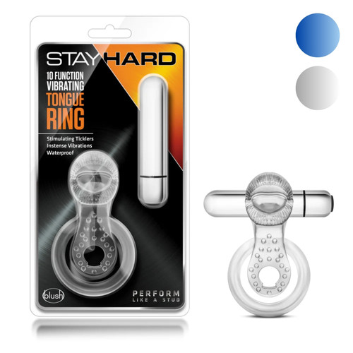 Stay Hard Vibrating Tongue Ring
