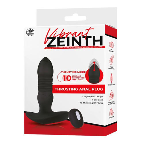 Vibrant Zenith 4.5" Remote Silicone Prostate Stimulator