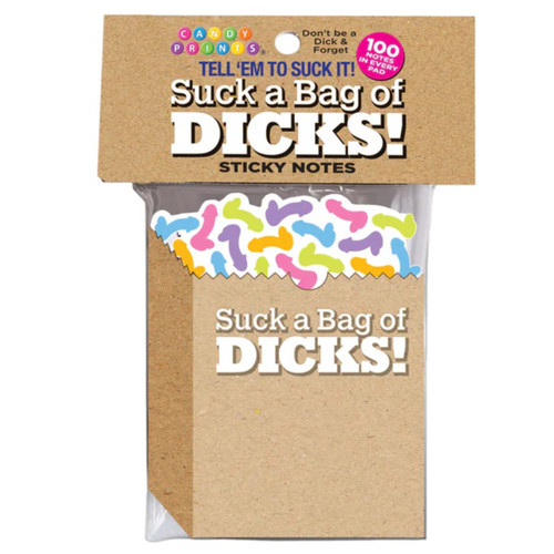 Suck A Bag Of Dicks! Sticky Notes