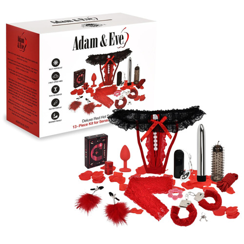 Adam & Eve Deluxe Red Hot Sex Kit