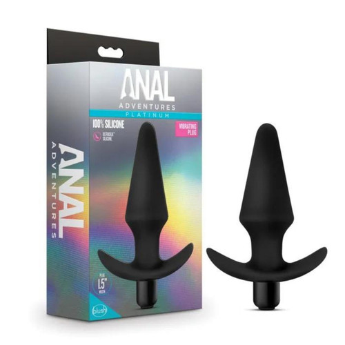 Anal Adventures Platinum Vibrating Plug