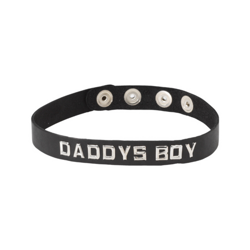 Wordband Collar Daddys Boy