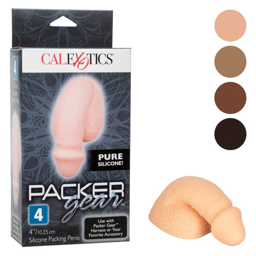 Packer Gear 4"/10.25 cm Silicone Packing Penis