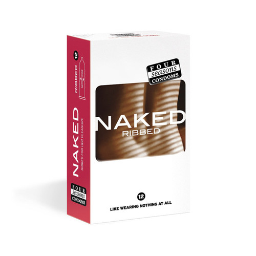 Naked Condoms Ribbed