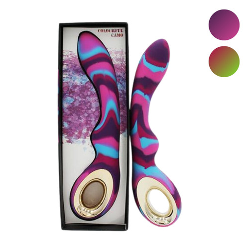 Colourful Camo Magic Vibrator