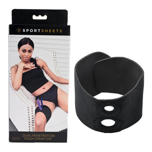 SportSheets Dual Penetration Thigh Strap On